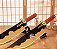 Katana Espada Hashira Tengen Uzui Demon Slayer - Blocos de Montar - Imagem 2