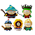 Kit 5 Figures South Park Geração 2 - Comedy Central - Imagem 1