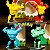 Pack 4 Figures Pokémon Muscle  - Animes e Mangás - Imagem 7
