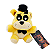 Pelúcia Golden Freddy - Five Nights at Freddy's - Imagem 1