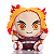 Pelúcia Kyojuro Rengoku Demon Slayer - Imagem 1