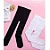 kit com 2 Meias calça infantil Meia Grossa Frio Inverno Menina preta branca 2 a 14 anos - Imagem 4