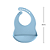 Babador em Silicone com Pega-Migalhas - Azul - Imagem 6