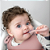 Babador em Silicone com Pega-Migalhas - Rosa - Imagem 3