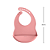 Babador em Silicone com Pega-Migalhas - Rosa - Imagem 6