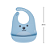 Babador em Silicone com Pega-Migalhas Gumy - Azul - Imagem 6