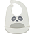 Babador em Silicone com Pega-Migalhas Gumy - Off White - Imagem 1