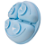 Pratinho em Silicone com Ventosa - Azul - Imagem 3
