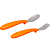 Kit Talheres Buba Zoo - Laranja - Imagem 3