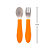 Kit Talheres Buba Zoo - Laranja - Imagem 7