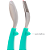 Kit Talheres Buba Zoo - Verde - Imagem 2