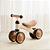 Bicicleta de Equilibrio 4 Rodas - Bege - Imagem 4