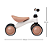 Bicicleta de Equilibrio 4 Rodas - Bege - Imagem 7
