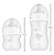 Kit 2 Mamadeiras Easy Flow Nuvem Branca, 120ml/270ml, Anticolica - Buba - Imagem 5