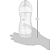 Mamadeira Easy Flow Nuvem Branca, 330ml, Anticolica - Buba - Imagem 5