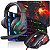 Kit Gamer 4 Em 1 Teclado Mouse Headset Mousepad Gk470 Imice - Imagem 3