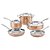 Panelas Cuisinart Copper Collection 8 Peças Cobre Ctpp-8 - Imagem 2
