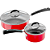 Panelas Cuisinart Ceramica Xt Vermelho 11 Peças 54C-11R - Imagem 3