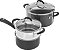 Panelas Cuisinart Ceramica Xt Preto 11 Peças 54C-11Bk - Imagem 4