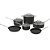 Panelas Cuisinart Anodizada Preto ChefS Classic 10P  66-10 - Imagem 1