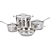Panelas Cuisinart Aço Inox Chef'S Classic 7 Peças 77-7P1 - Imagem 1