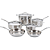 Panelas Cuisinart Aço Inox Chef'S Classic 10P  77-10P1 - Imagem 1