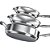 Conjunto de Panelas Inox Cuisinart Smartnest 11 Pc-N91-11 - Imagem 3