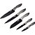 Conjunto Facas Cuisinart Preto Com Protetor Lamina 10 Pç - Imagem 1