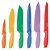 Conjunto Facas Cuisinart Colors Protetor Lamina 12 Pç - Imagem 1