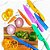 Conjunto Facas Cuisinart Colors Protetor Lamina 12 Pç - Imagem 3