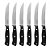 Conjunto De Facas Cuisinart Preto 6 Peças  C77Tr-S6Sk - Imagem 1