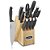 Conjunto Bloco De Facas Cuisinart Color Pro Preto 12 Peças - Imagem 1