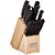 Conjunto Bloco De Facas Cuisinart Preto 15 Peças C77Tr-15P - Imagem 1