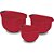 Conjunto Bowls Cuisinart Vermelho 3 Peças - Imagem 1