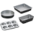 Conjunto De Assadeiras Cuisinart 4 Peças Amb-4 - Imagem 1
