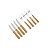 Jogo de Talheres Inox Cabo de Madeira Churrasco 8Pcs - Imagem 2