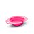 Comedouro de Silicone Retrátil Rosa 300 ml - Imagem 1