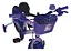 Bicicleta Para Meninas Sweet Girl Aro 16 V-brake Com Cesta Cor Lilás Mormaii 11 Lilás 11 " - Imagem 5