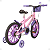 Bicicleta Mormaii Aro 16 Sweet Girl c/ Cesta V-Brake  Rosa - Imagem 2