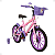 Bicicleta Mormaii Aro 16 Sweet Girl c/ Cesta V-Brake  Rosa - Imagem 3