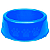 Comedouro Perolizado Luxo Pet Injet 1100 Ml - Azul - Imagem 1