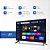 Smart TV LCD LED 32" HQ HQS32NKHM HD 3 HDMI, 2 USB, Preto - Imagem 3