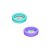 Piscina Infantil Aro Duplo 61cmX15cm Azul e Lilas - 51061 - Imagem 1