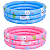 Piscina Infantil Alpaca 3 Anéis 100cmX30cm Rosa ou Azul - Imagem 1