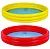 Piscina Infanil 3 Anéis 122cmX25cm Vermelho ou Amarelo - Imagem 1