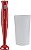 Super Mixer Com Copo Agratto 127V Portátil 200W Vermelho - Imagem 3