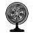 VENTILADOR OSC MESA TURBO 6P 50CM PR 127V PREMIUM VENTISOL - Imagem 1