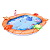 Almofada Inflável 152X115X25cm Animais Marinhos - 51356 - Imagem 1