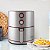 Fritadeira Air Fry Britânia 4,6L 127V - Vermelha com Inox e Timer - Imagem 6