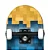 Skate Radical Iniciante Games - Pixel Azul - Imagem 6